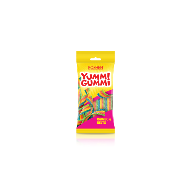 ΖΕΛΕΔΑΚΙΑ Yummi Gummi Sour Rainbow Belts