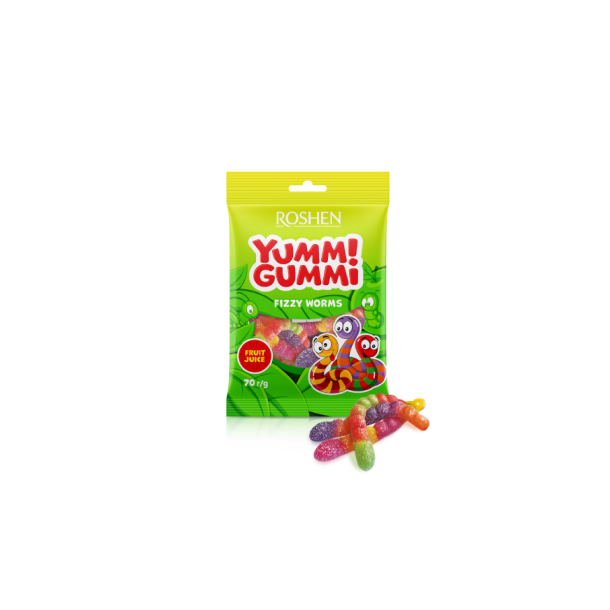 ΖΕΛΕΔΑΚΙΑ Yummi Gummi Fizzy Worms